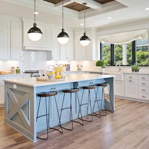 A modern farmhouse kitchen