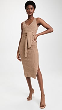 Good American - Belted Body Dress