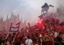 Le foto dei festeggiamenti per lo Scudetto del Milan