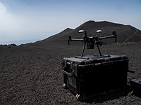 Skypersonic's remote control drone flies over volcano to prepare for NASA's simulated Mars mission