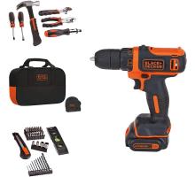 51% off BLACK+DECKER 12V MAX Drill & Home Tool 60-Piece Kit + Free Shipping from Amazon