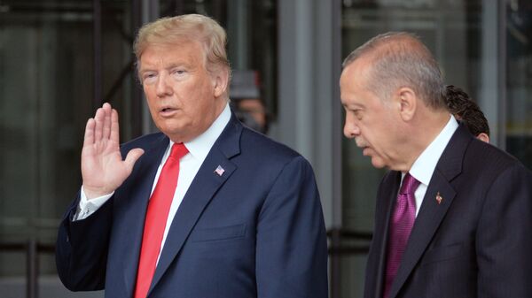Дональд Трамп и президент Турции Реджеп Тайип Эрдоган