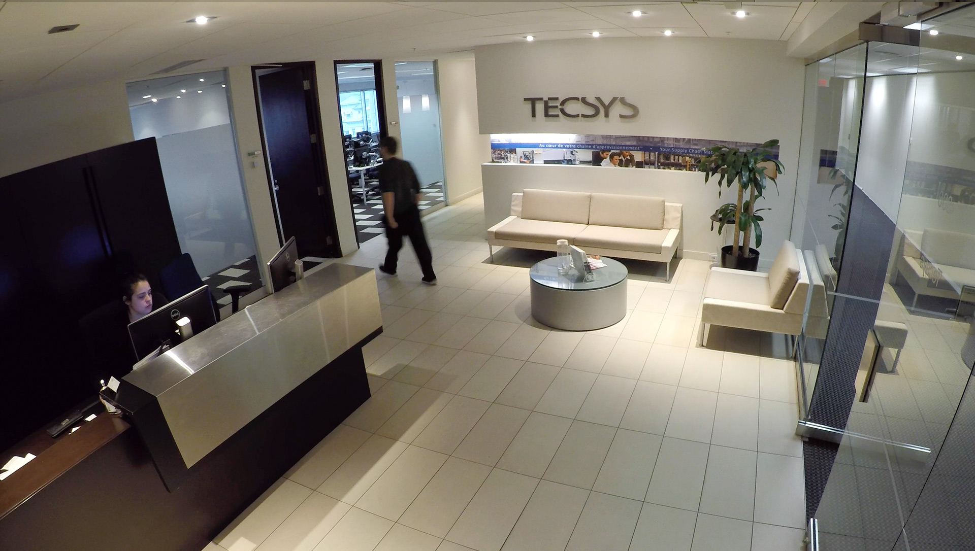 TECSYS front desk