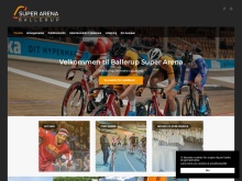 Ballerupsuperarena.dk er lavet med fokus på arenaens mange anvendelsesmuligheder, og kommende arrangementer vises via slider på forsiden.