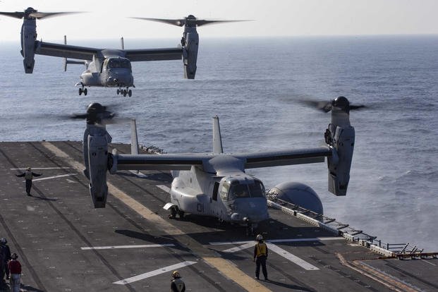 Marine Corps Says Its Pilots Can Handle Clutch Issue That Has Grounded Air Force Ospreys