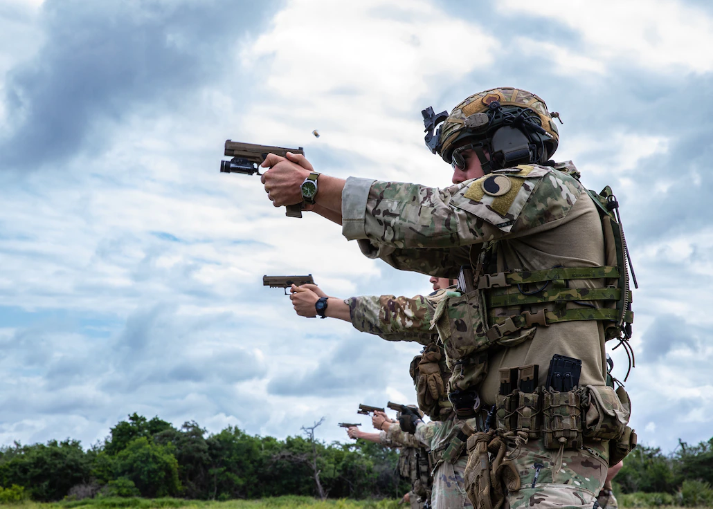 TF Red Dragon Soldiers awarded for German Armed Forces proficiency