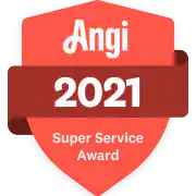 Angi Super Service Award badge