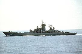 Russian battlecruiser Kirov 1983
