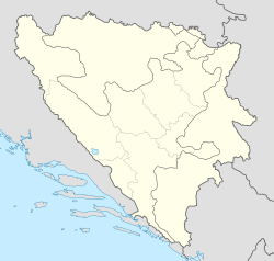 Vučevo is located in Bosnia and Herzegovina