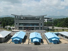 Joint Security Area, Korean DMZ, looking south.jpg