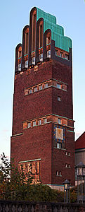 Wedding tower in Darmstadt Artists' Colony (1908)