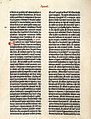 Image 48Gutenberg Bible, ca. 1450, produced using movable type (from Human history)