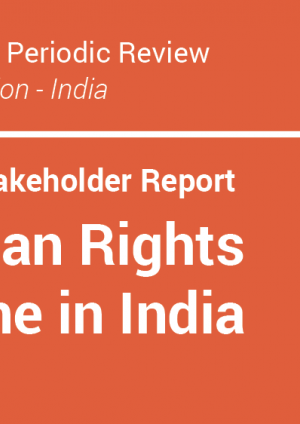 Joint Stakeholder Report Universal Periodic Review 41st Session – India