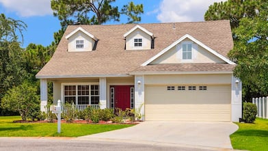 Cozy cottage with dormer windows