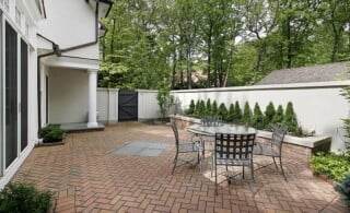 brick paver patio