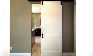 Barn Door series. Modern sliding door.