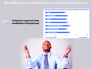 Mindfulness meditation among Veterans