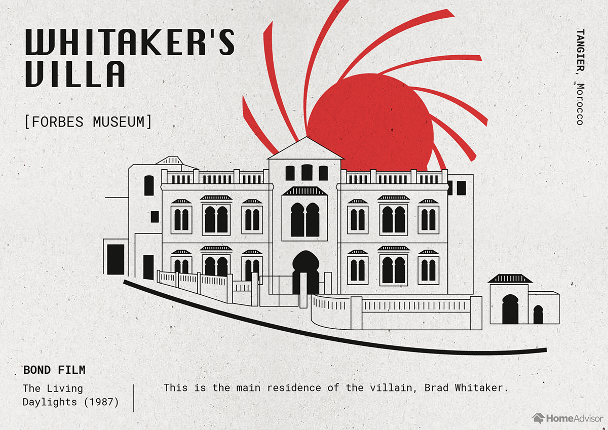 whitakers villa illustration