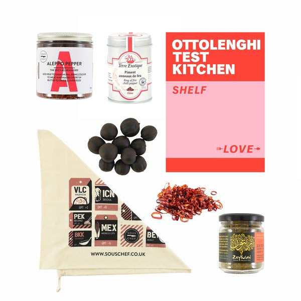 Ottolenghi Test Kitchen Cookbook & Ingredients Set