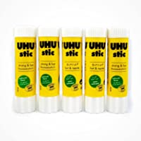 Uhu 45275-5 Glue Sticks 4X Stic Mit 1X Magic Stic, 8.2 G