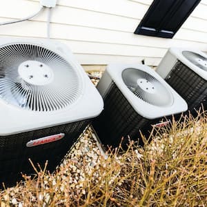 Outdoor HVAC fan units