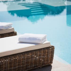 Small pool with lounge chairs