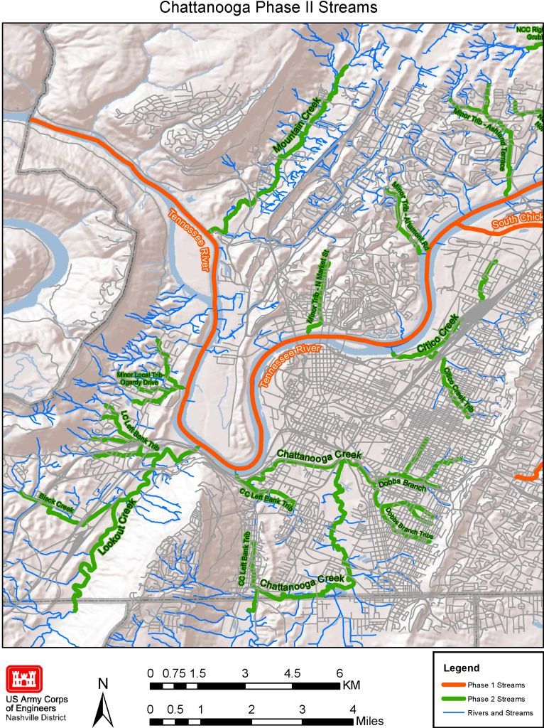 Image of Chattanooga's Phase II watershed analysis study