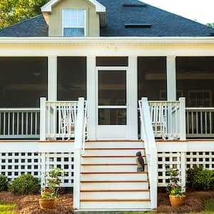 home with screened patio deck   