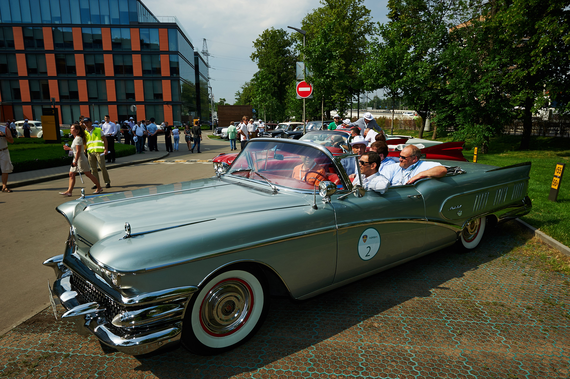 Kaspersky Oldtimer Rally in Moscow