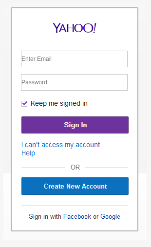 Example of a webmail sign-in page on a phishing website