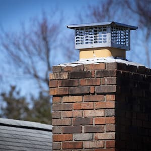 roof with chimney cap 