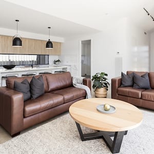 open style living room and kitchen