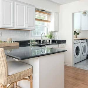 Nice open kitchen and laundry room 