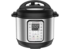 Instant Pot Duo Plus 9-in-1 Electric Pressure Cooker, Slow Cooker, Rice Cooker, Steamer, Sauté, Yogurt Maker, Warmer & Steril