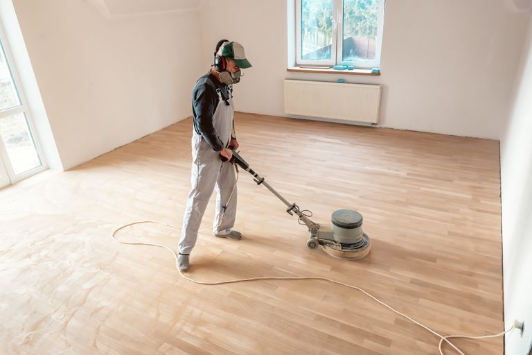 Rénovation d'un parquet