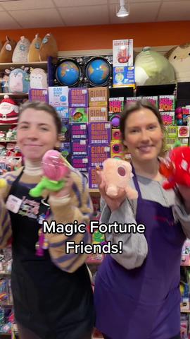 We ❤️ the NEW Magic Fortune Fruit Friends! Let’s ask them some questions and see their answers… #magic8ball #fortune #fidgettoys #squishball #squishsquish #toysoftiktok #fidgetfun #fidgets #toys #yesorno #learningexpresstoys 