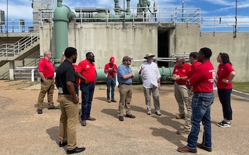 USACE Vicksburg District performs initial assessments at O.B. Curtis Water Treatment Plant in Jackson