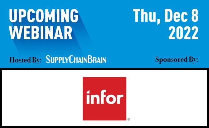 Upcoming webinar infor