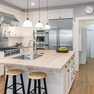 kitchen with neutral color palette 