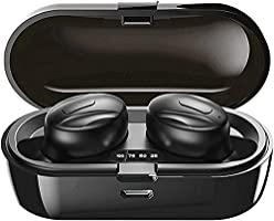 Hoseili【2022new editionBluetooth Headphones】.Bluetooth 5.0 Wireless Earphones in-Ear Stereo Sound Microphone Mini...