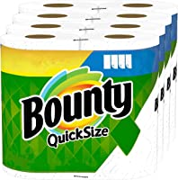 Quick Size Paper Towels, White, 4 Packs Of 2 Family Rolls = 8 Family Rolls