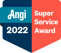 Angi Super Service Award badge