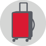 travel and accessories icon