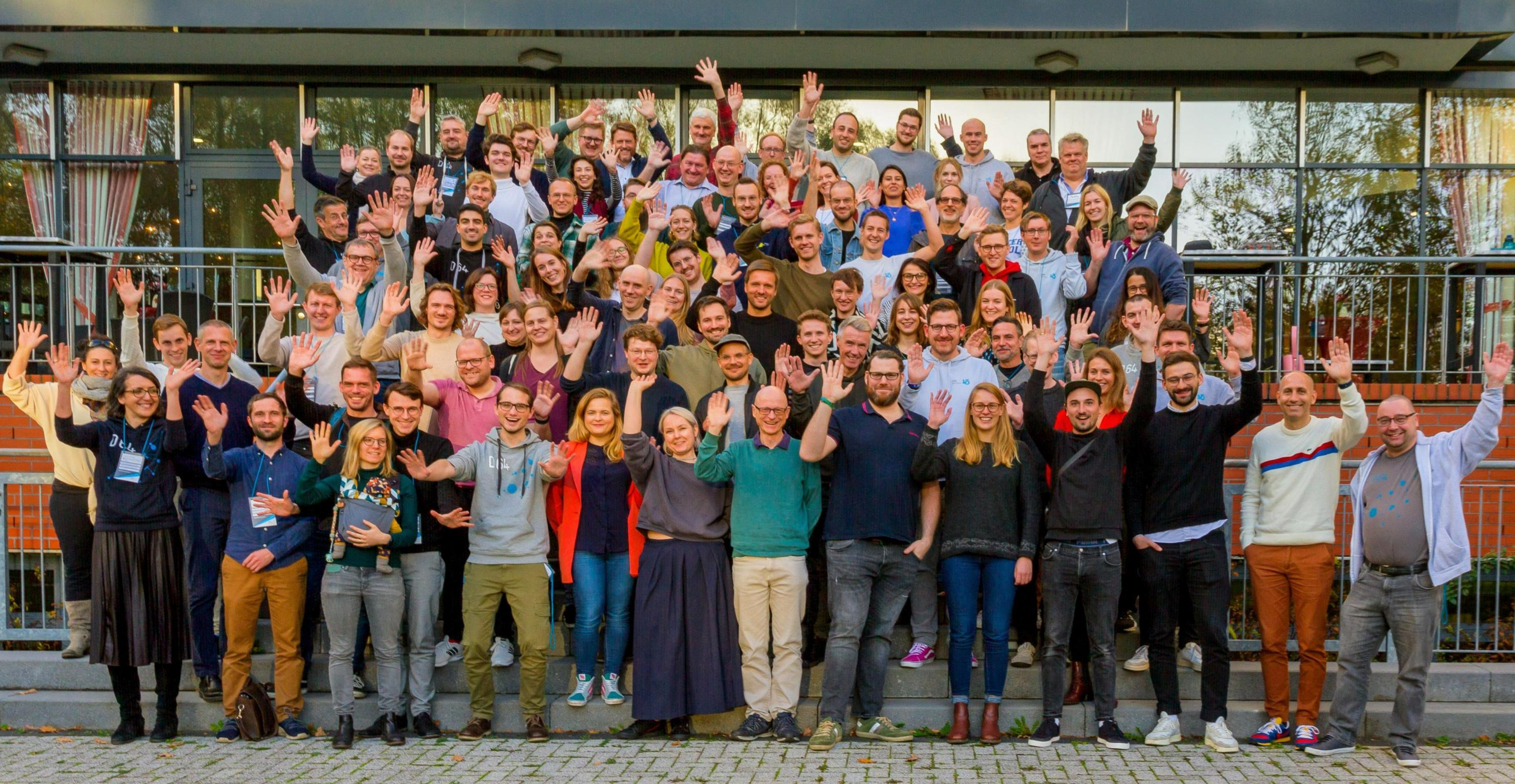 Gruppenbild der Teilnehmenden der Superklausur 2022