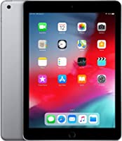 Apple iPad (2018 Model) with Wi-Fi only 32GB Apple 9.7in iPad - Space Gray (Renewed)