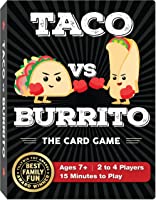 Taco vs Burrito - The Strategic Family Friendly Card Game Created by a 7 Year Old - Perfect for Boys, Girls, Kids,...