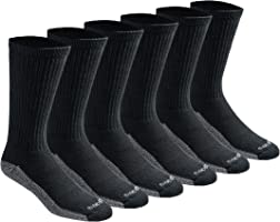 Dickies Men's Dri-tech Moisture Control Crew Socks Multipack