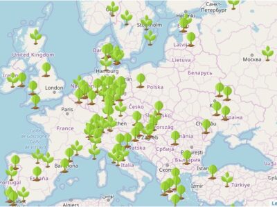 European Ecovillage Map