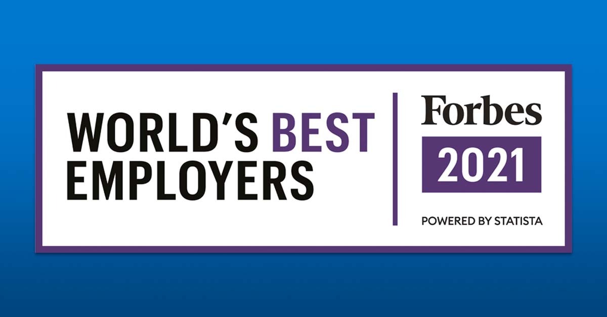 World's Best Employers - Forbes 2021