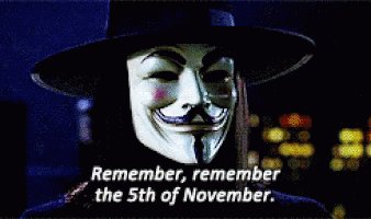 Remember Remember V For Vendetta GIF